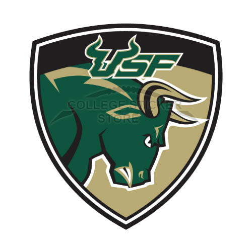 Homemade South Florida Bulls Iron-on Transfers (Wall Stickers)NO.6237